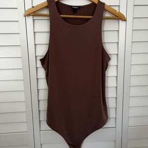 Express Mauve Rose Pink Bodysuit